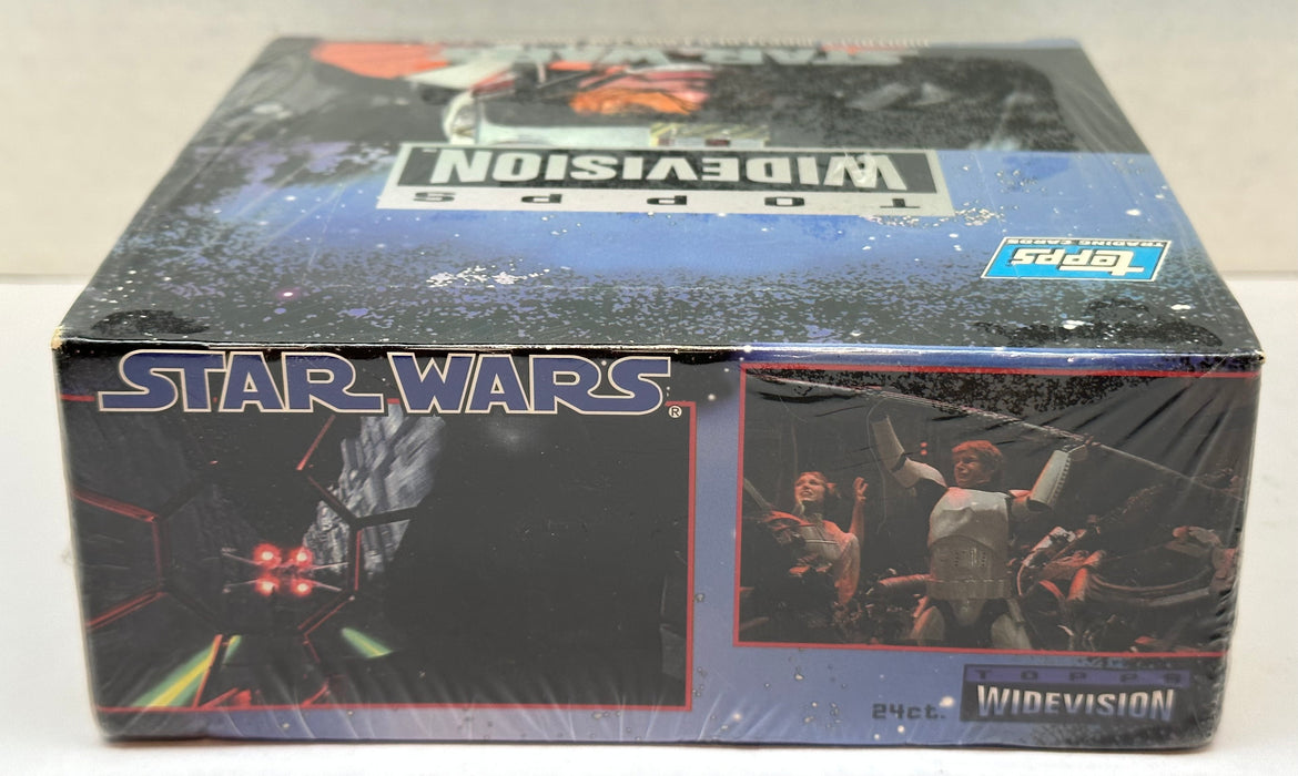 Star Wars "A New Hope" Widevision Trading Card Box 24ct Topps 1995 Sealed   - TvMovieCards.com