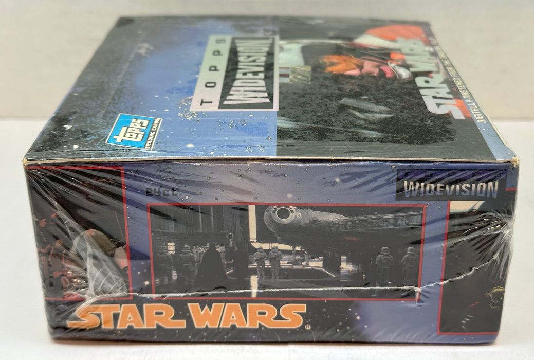 Star Wars "A New Hope" Widevision Trading Card Box 24ct Topps 1995 Sealed   - TvMovieCards.com