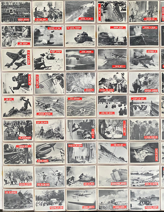 War Bulletin Vintage Card Set 88/88 Cards World War II Philadelphia Gum 1965   - TvMovieCards.com
