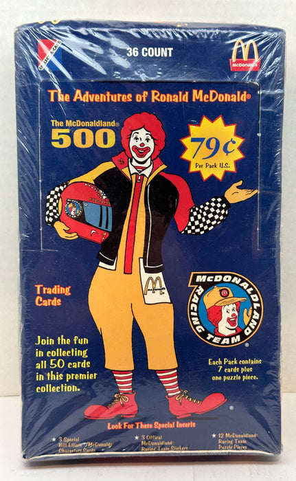 1996 McDonalds McDonaldland 500 Trading Card Box 36 Packs Factory Sealed   - TvMovieCards.com