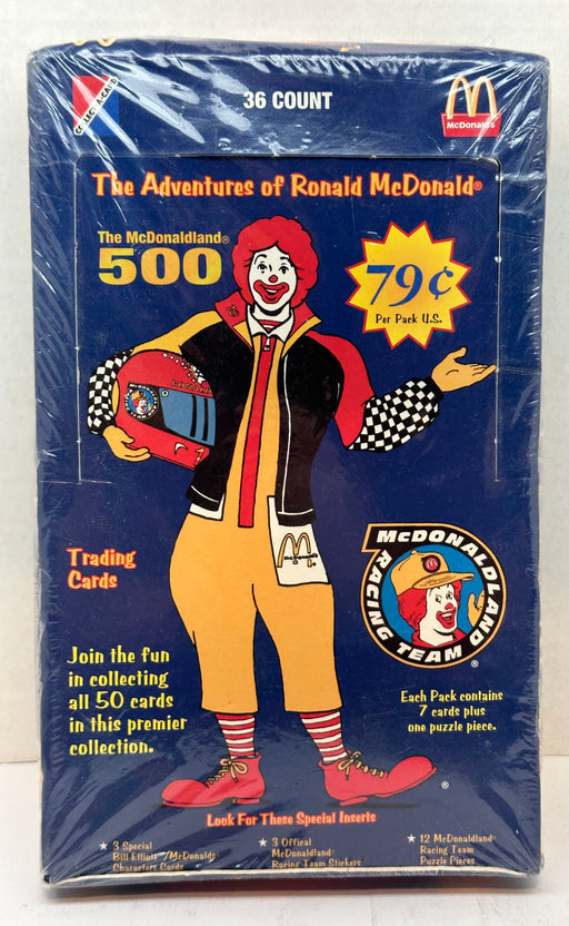 1996 McDonalds McDonaldland 500 Trading Card Box 36 Packs Factory Sealed   - TvMovieCards.com