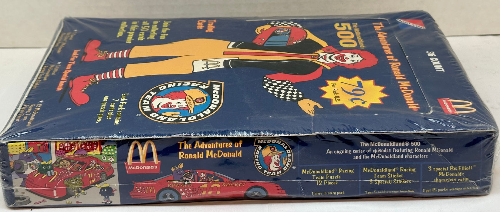 1996 McDonalds McDonaldland 500 Trading Card Box 36 Packs Factory Sealed   - TvMovieCards.com