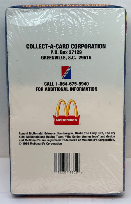 1996 McDonalds McDonaldland 500 Trading Card Box 36 Packs Factory Sealed   - TvMovieCards.com