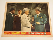 Original Charlie Chan - Red Dragon Lobby Card Sidney Toler Fortunio Bonanova   - TvMovieCards.com