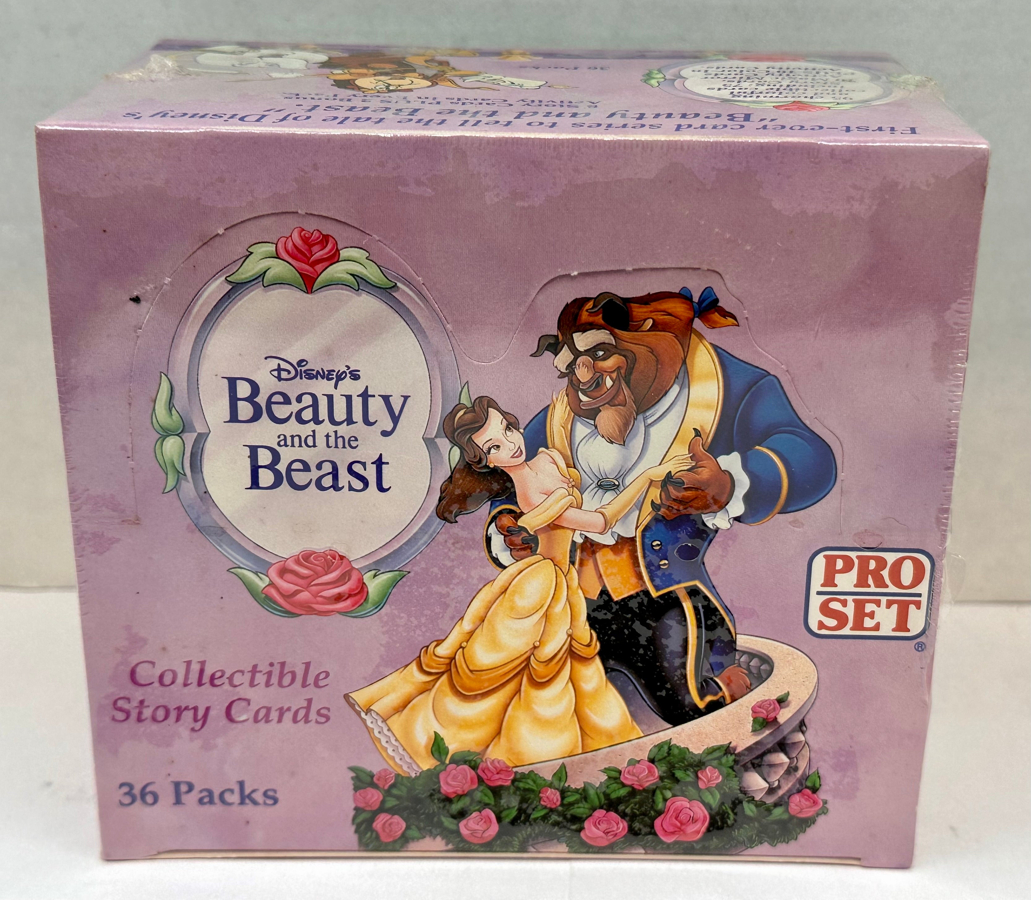 1992 Beauty & the Beast (Disney) ProSet Movie Trading Card Box 36