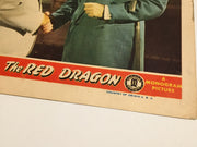 Original Charlie Chan - Red Dragon Lobby Card Sidney Toler Fortunio Bonanova   - TvMovieCards.com