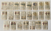Vintage 1970 (23) Big Top Tattoo Stick On Tattoo Factory Sealed Cello Packs   - TvMovieCards.com