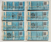 Vintage 1985 Fleer School Stickers (8) Factory Sealed Cello Packs   - TvMovieCards.com