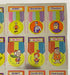 1975 Hanna Barbera Make Em Heroes Put-Ons Vintage Uncut Foil Sticker Card Set   - TvMovieCards.com