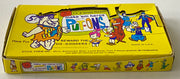 1975 Hanna Barbera Make Em Heroes Put-Ons Vintage Empty Sticker Card Box   - TvMovieCards.com