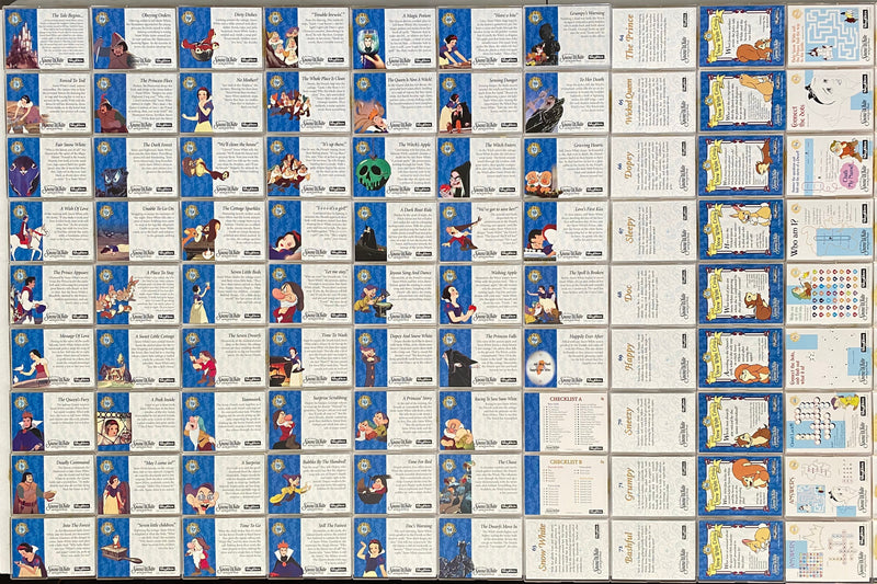 Snow White Disney Movie Series 2 Base Card Set 90 Cards Skybox 1994   - TvMovieCards.com