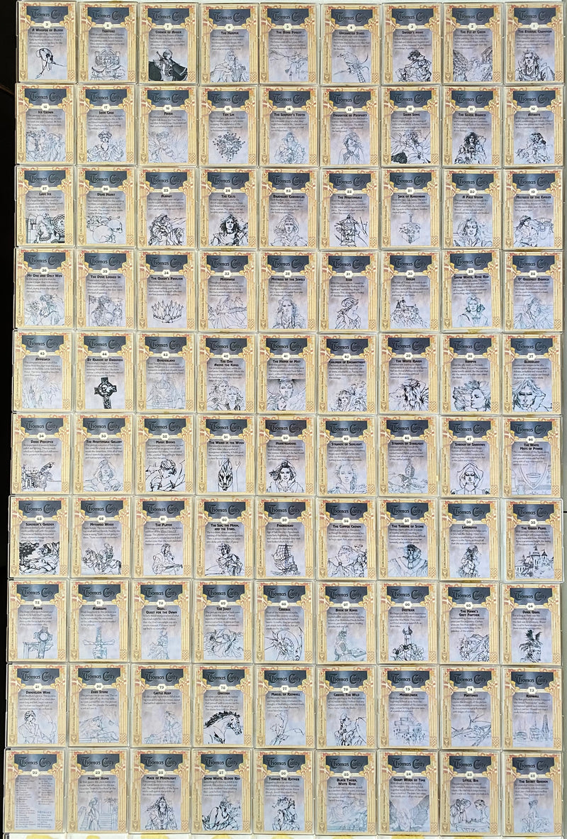 Thomas Canty Fantasy Art Base Trading Card Set 90 Cards FPG 1996   - TvMovieCards.com