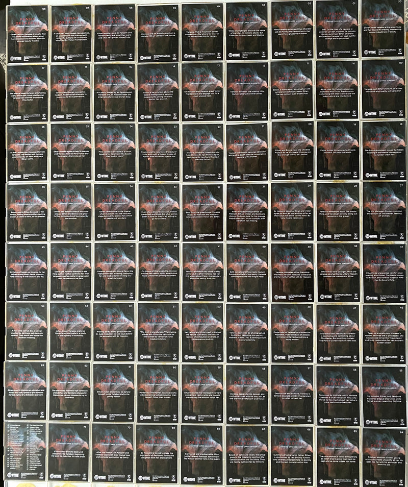 2015 Penny Dreadful Season One Complete Base Trading Card Set (72) Cryptozoic   - TvMovieCards.com
