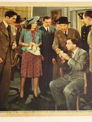 Original Charlie Chan 1940 - Murder Over New York Lobby Card Sidney Toler   - TvMovieCards.com