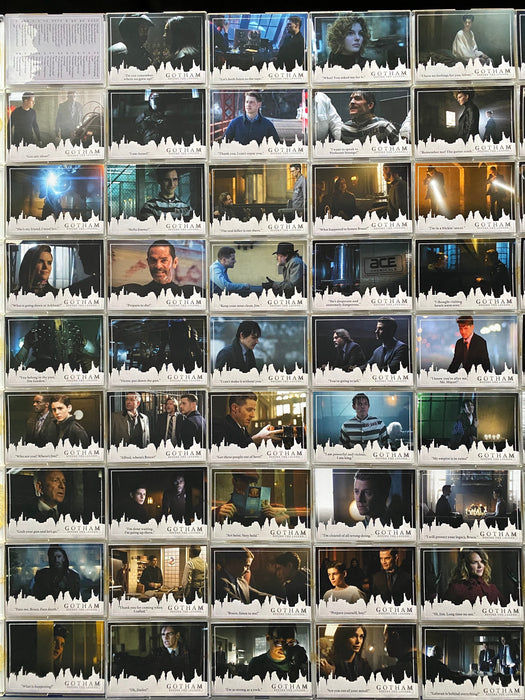 2017 Gotham Season 2 Before The Legend Base Trading Card Set (72) Cryptozoic   - TvMovieCards.com