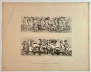 19th Century Decorative Art Ornament Lithograph Portfolio Print Germany 1877 #30   - TvMovieCards.com