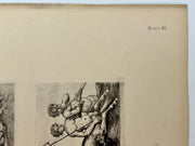 19th Century Decorative Art Ornament Lithograph Portfolio Print Germany 1877 #30   - TvMovieCards.com