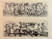 19th Century Decorative Art Ornament Lithograph Portfolio Print Germany 1877 #30   - TvMovieCards.com