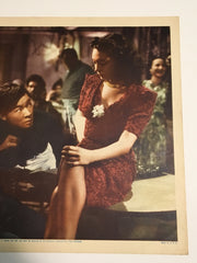 Original 1941 Charlie Chan - Dead Men Tell Lobby Card Sidney Toler Sheila Ryan   - TvMovieCards.com