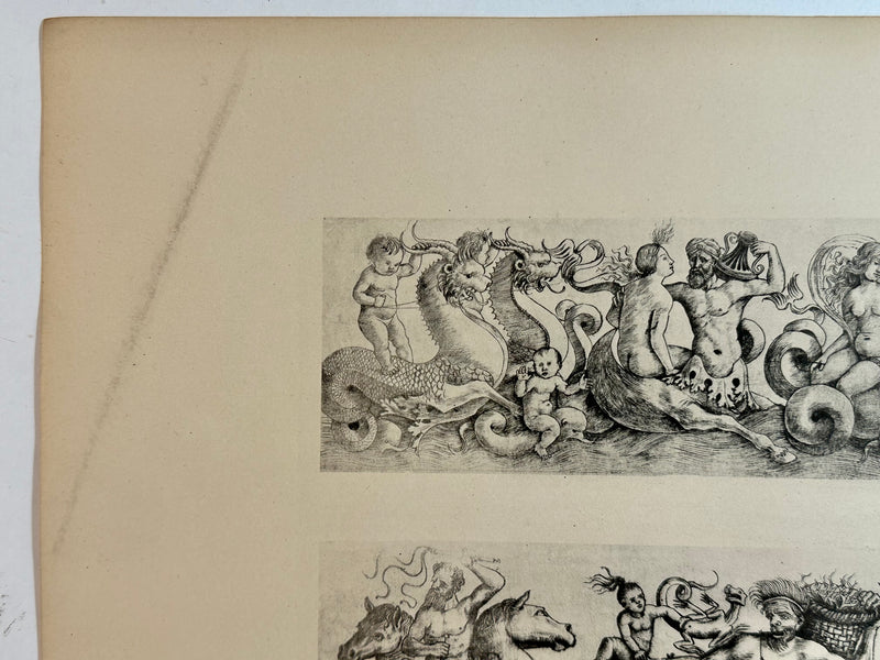 19th Century Decorative Art Ornament Lithograph Portfolio Print Germany 1877 #30   - TvMovieCards.com