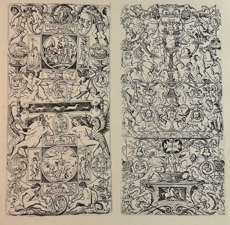 19th Century Decorative Art Ornament Lithograph Portfolio Print Germany 1877 #31   - TvMovieCards.com