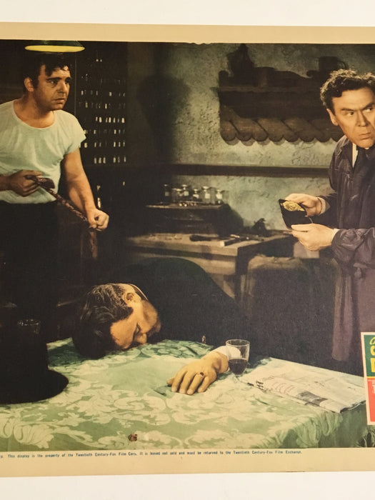 Original 1939 Charlie Chan - City in Darkness Lobby Card Sidney Toler Lon Chaney   - TvMovieCards.com