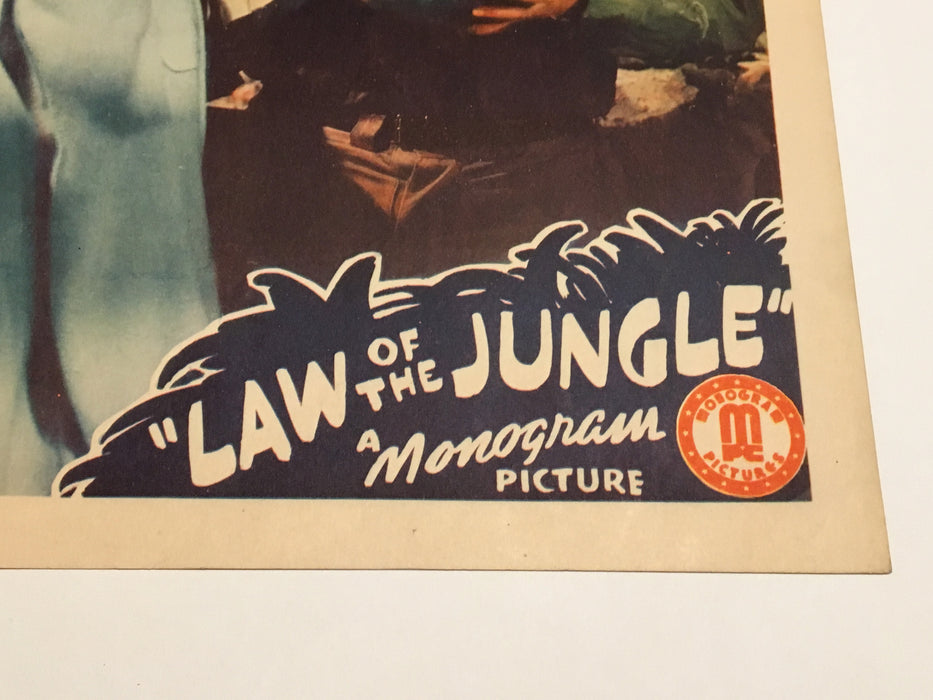 Original 1942 - Law of the Jungle Lobby Card Mantan Moreland Arline Judge #2   - TvMovieCards.com