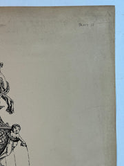 19th Century Decorative Art Ornament Lithograph Portfolio Print Germany 1877 #37   - TvMovieCards.com