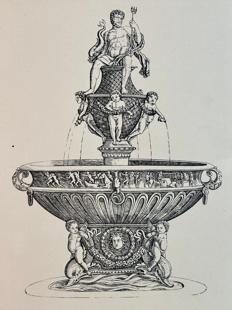 19th Century Decorative Art Ornament Lithograph Portfolio Print Germany 1877 #37   - TvMovieCards.com