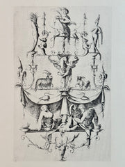 19th Century Decorative Art Ornament Lithograph Portfolio Print Germany 1877 #38   - TvMovieCards.com