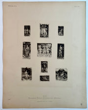 19th Century Decorative Art Ornament Lithograph Portfolio Print Germany 1877 #39   - TvMovieCards.com