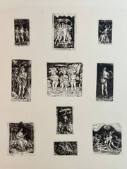 19th Century Decorative Art Ornament Lithograph Portfolio Print Germany 1877 #39   - TvMovieCards.com
