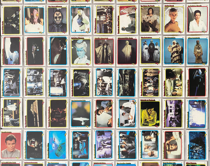 Star Trek 1979 The Motion Picture Complete Trading Card Set of 88 Cards   - TvMovieCards.com
