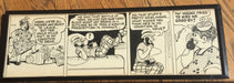 Frank Willard Moon Mullins Comic Strip Original Art  Framed 7-31  Hand SIGNED Bl   - TvMovieCards.com