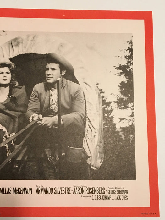 Daniel Boone: Frontier Trail Rider 1966 Lobby Card #4 Fess Parker Patricia Blair   - TvMovieCards.com