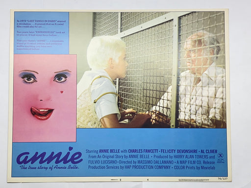 1976 Teenage Emanuelle 11x14 Lobby Card #4 Annie Bell Ciro Ippolito   - TvMovieCards.com