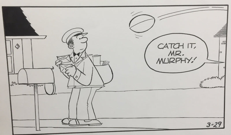 Winthrop Comic Strip Original Art By Dick Cavalli 3-29-1970   - TvMovieCards.com