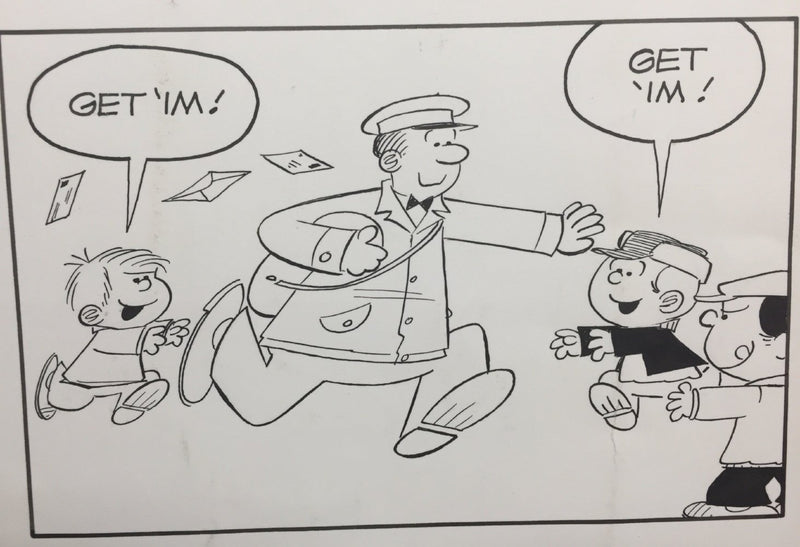 Winthrop Comic Strip Original Art By Dick Cavalli 3-29-1970   - TvMovieCards.com