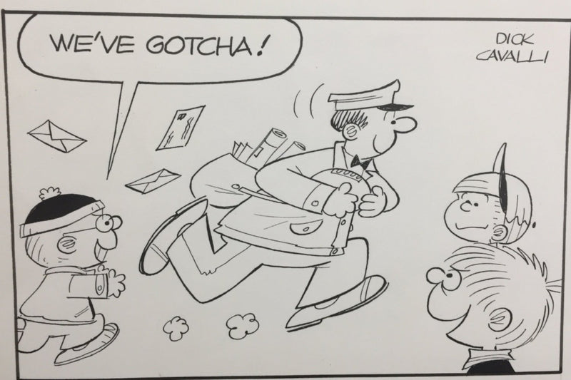 Winthrop Comic Strip Original Art By Dick Cavalli 3-29-1970   - TvMovieCards.com