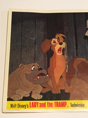 Lady and the Tramp Technicolor 1963 Lobby Card #1 Walt Disney Animation   - TvMovieCards.com