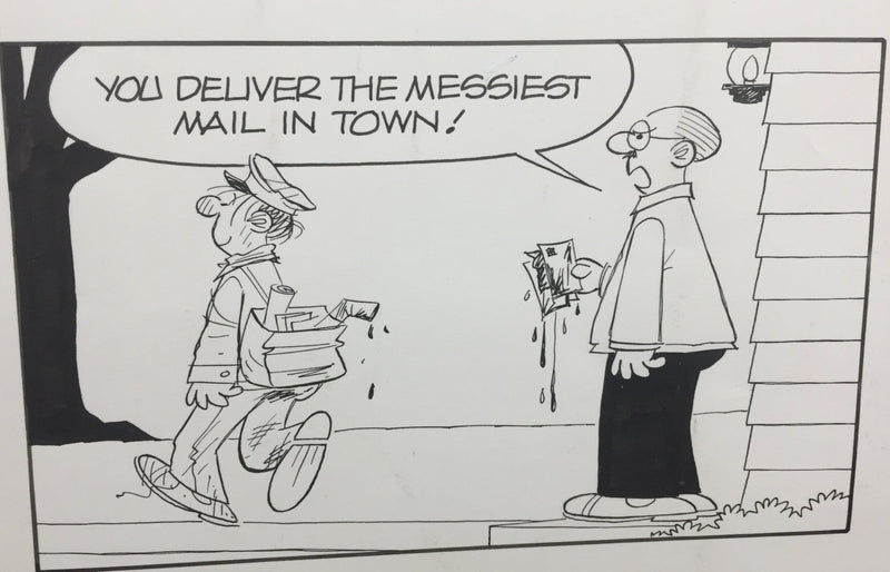 Winthrop Comic Strip Original Art By Dick Cavalli 3-29-1970   - TvMovieCards.com