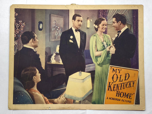 1938 My Old Kentucky Home Lobby Card 11x14 Evelyn Venable, Grant Richards   - TvMovieCards.com