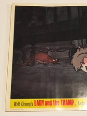 Lady and the Tramp Technicolor 1963 Lobby Card #7 Walt Disney Animation   - TvMovieCards.com