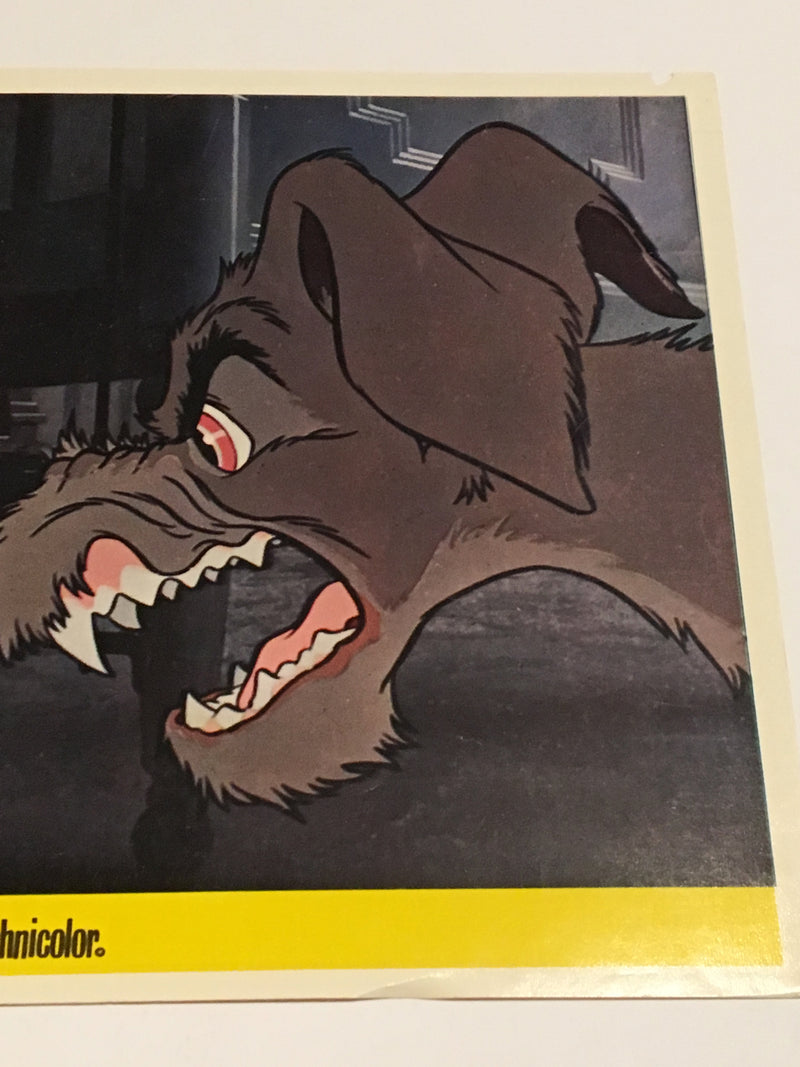 Lady and the Tramp Technicolor 1963 Lobby Card #7 Walt Disney Animation   - TvMovieCards.com