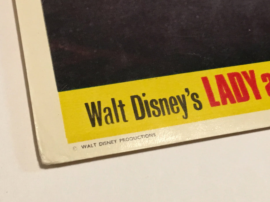 Lady and the Tramp Technicolor 1963 Lobby Card #7 Walt Disney Animation   - TvMovieCards.com