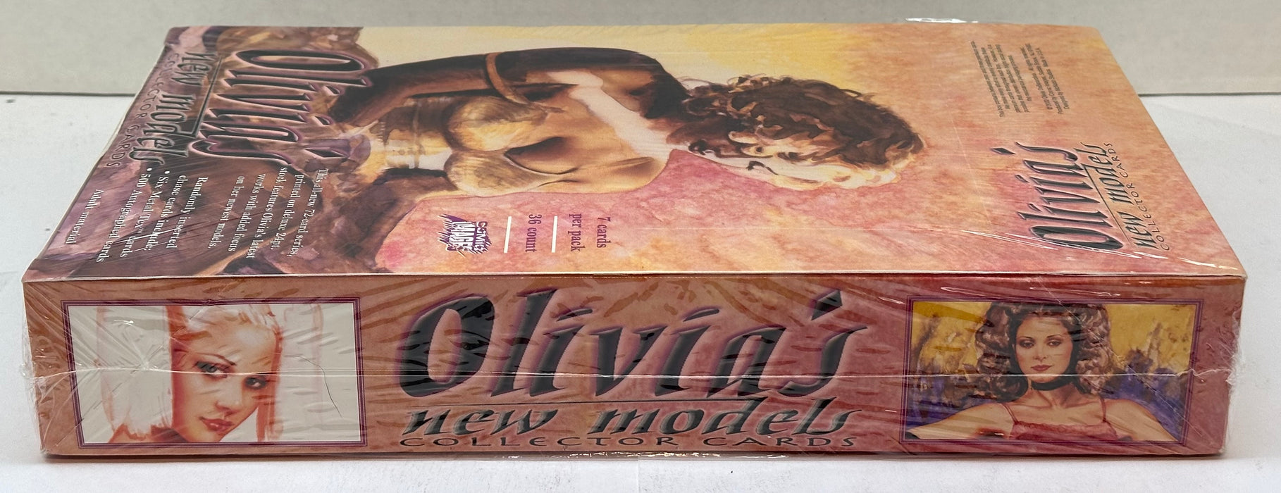 2001 Olivia's New Models Trading Card Box Comic Images Factory Sealed 36 CT   - TvMovieCards.com