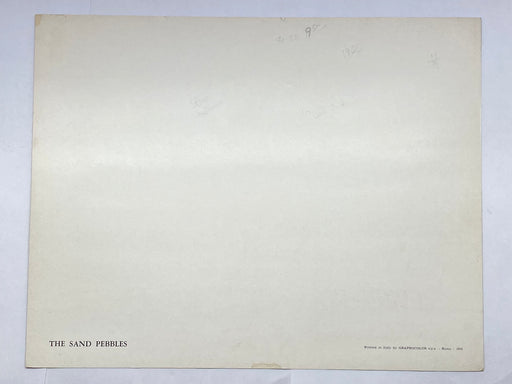 1966 The Sand Pebbles Lobby Card 11x14 Steve McQueen Richard Attenborough   - TvMovieCards.com