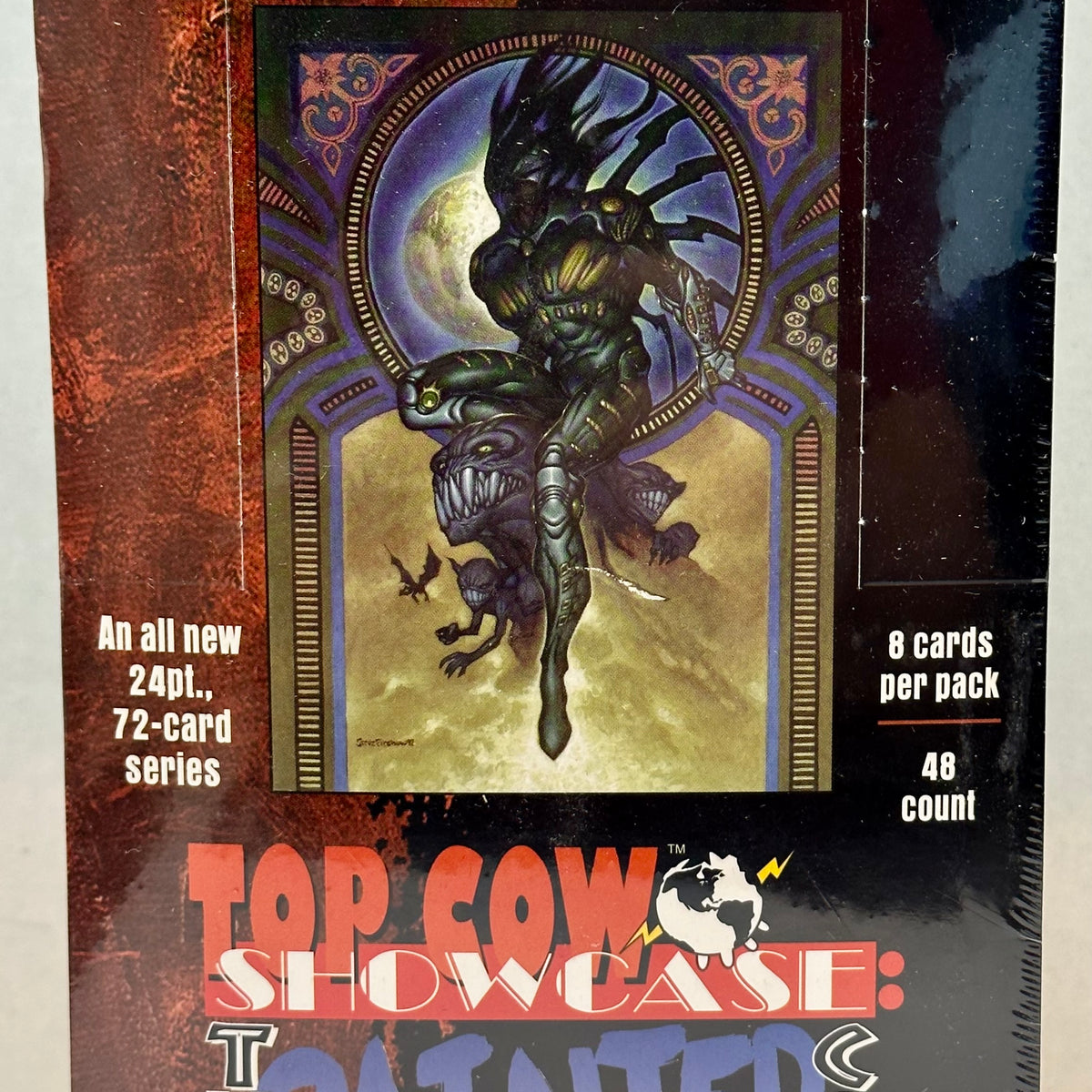 その他 top cow showcase the painted cow 1997 1997 Top Cow Showcase: The Painted Cow Trading Card Box Comic