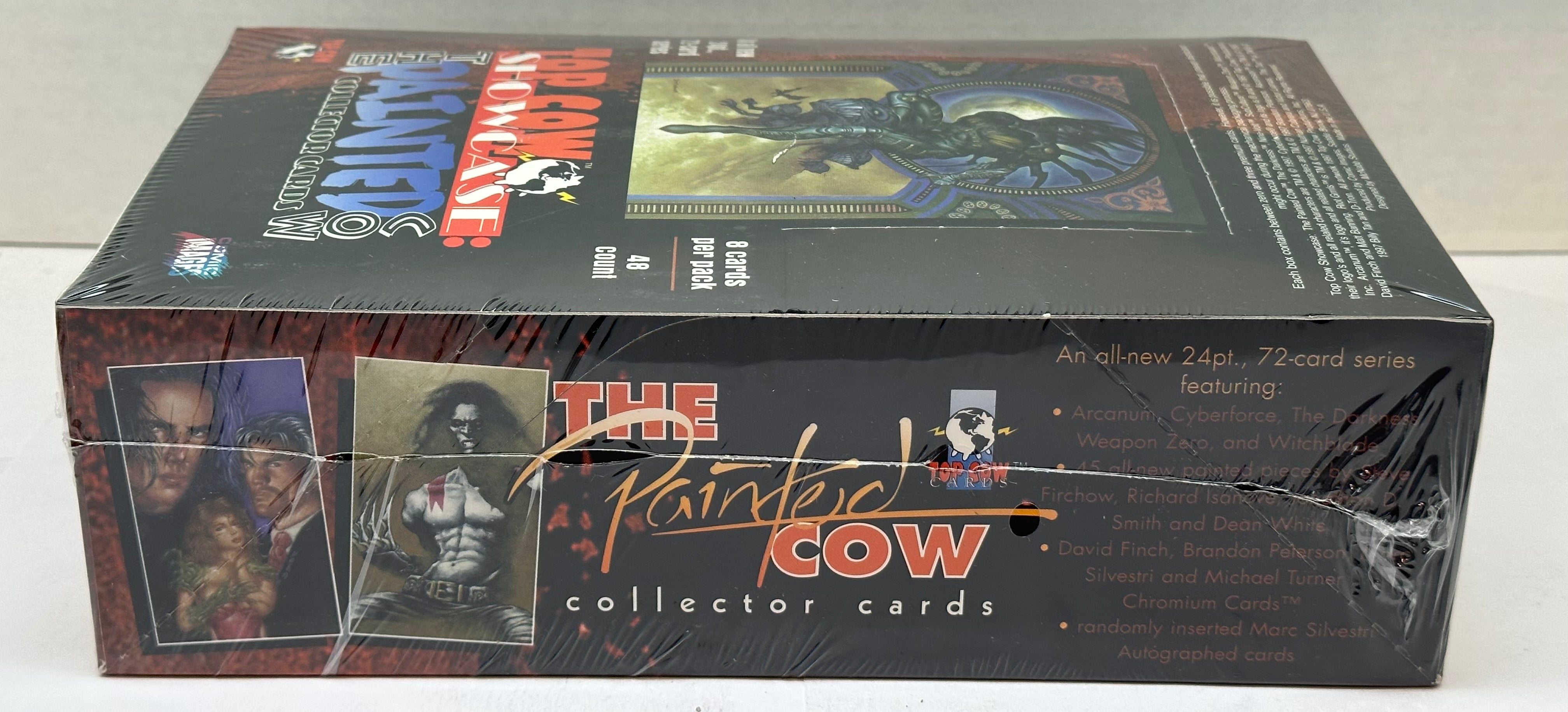 1997 Top Cow Showcase: The Painted Cow Trading Card Box Comic