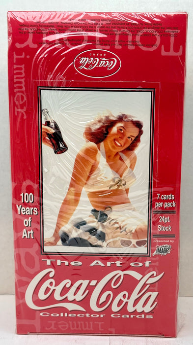 1999 The Art of Coca-Cola Trading Card Box Comic Images Factory Sealed 36 CT   - TvMovieCards.com